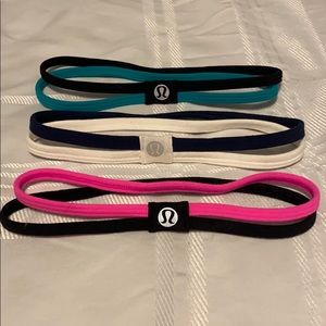 3 Lululemon Head Bands
